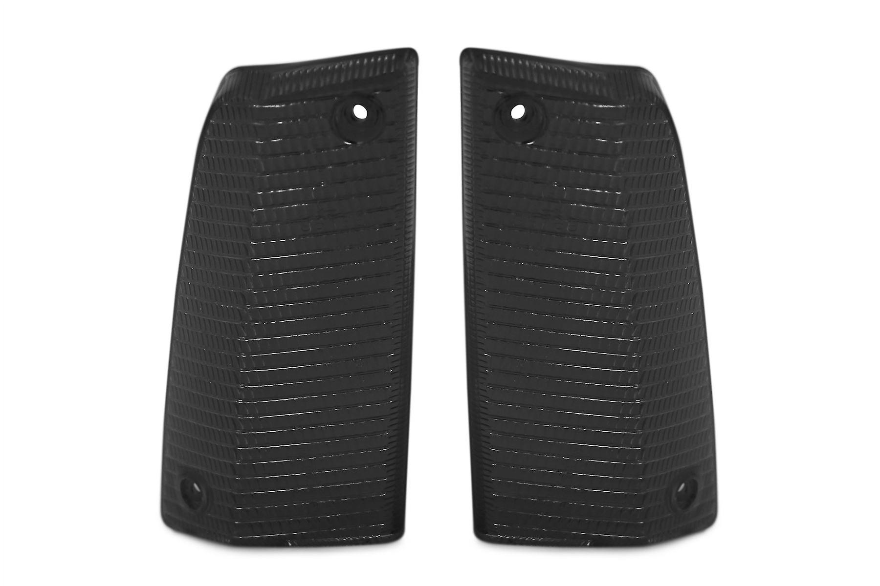 Front Indicator Lenses Set Smoked For BMW 3 Series E21 75-83