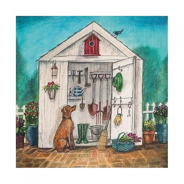 Joe Ramm Potting Shed Print