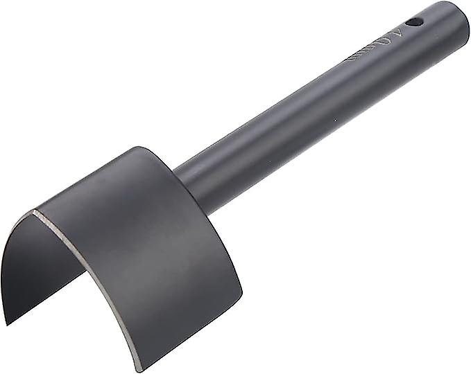 V-Shaped Cutting Punch Leather Craft Tools Half Round Cutting Punch for Strap Wallet Bag(40mm)