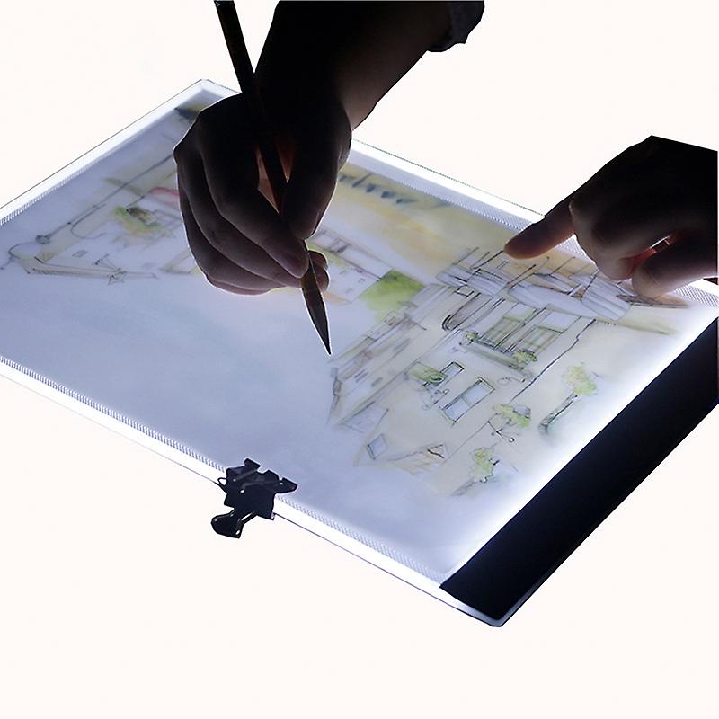 A4 Led Zeichnung Tablet Dünne Kunst Schablone Reißbrett Lichtkasten Tracing Table Pad