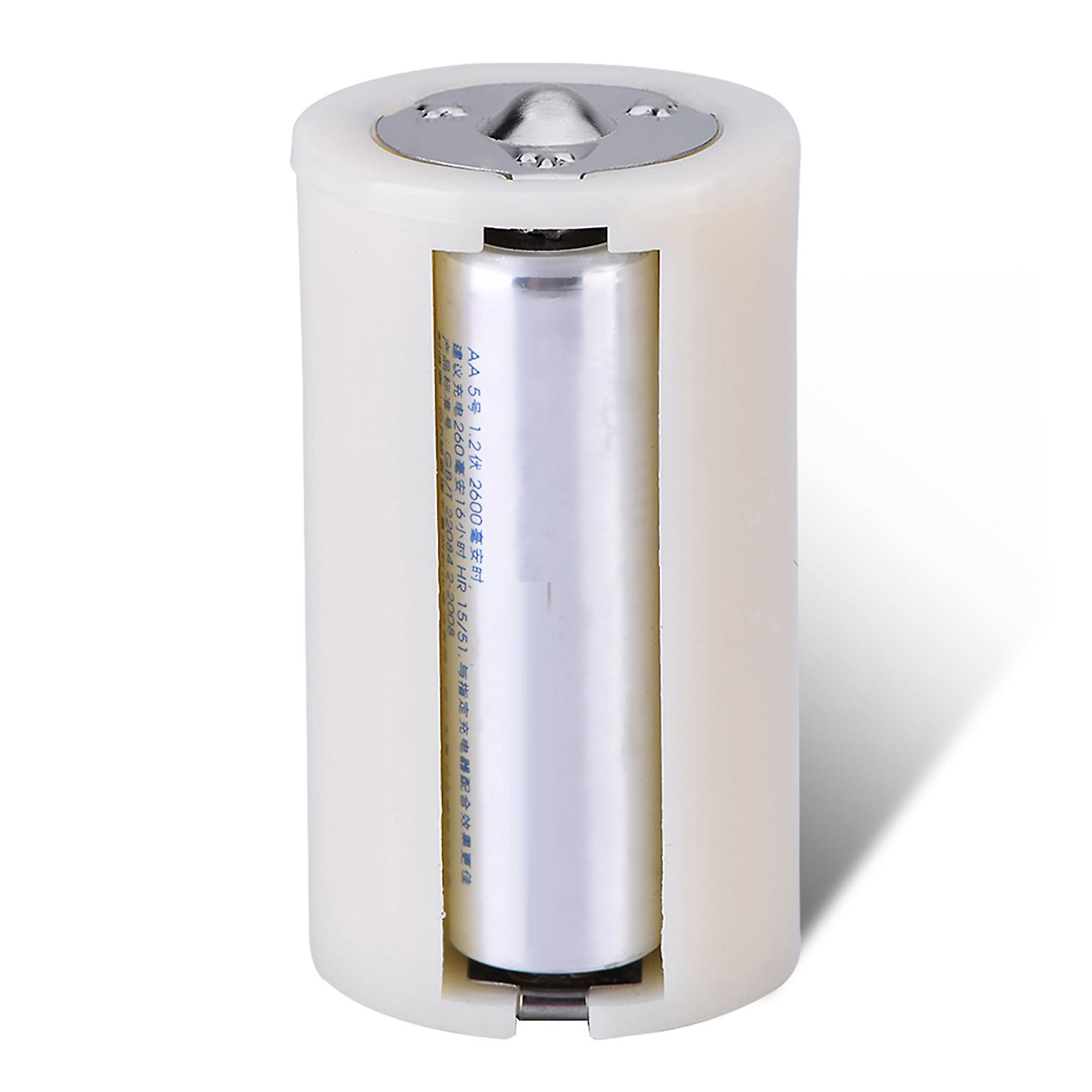 5 Pcs 3 x AA To 1 D Size Parallel Battery Holder Conversion Adapter Switcher Converter Case