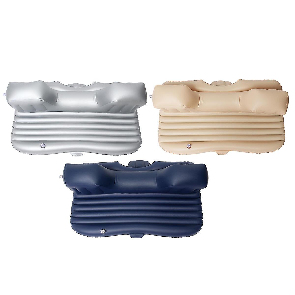 Inflatable Car Suv Mpv Back Seat Mattress Air Bed For Camping, Sleeping, With Pillows