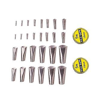 Caulking Nozzle Applicator,stainless Steel Sealant Kit Applicator Reusable Filling Operation Tool F