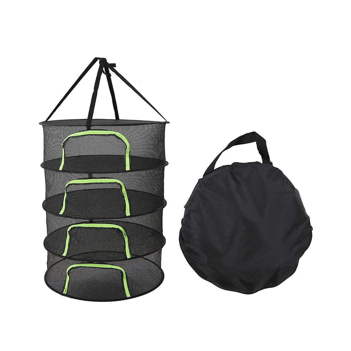 Folding Dry Rack Drying Net for Herbs Hanging Basket Dryer Bag Mesh Herb Drying Net for Flowers Bud