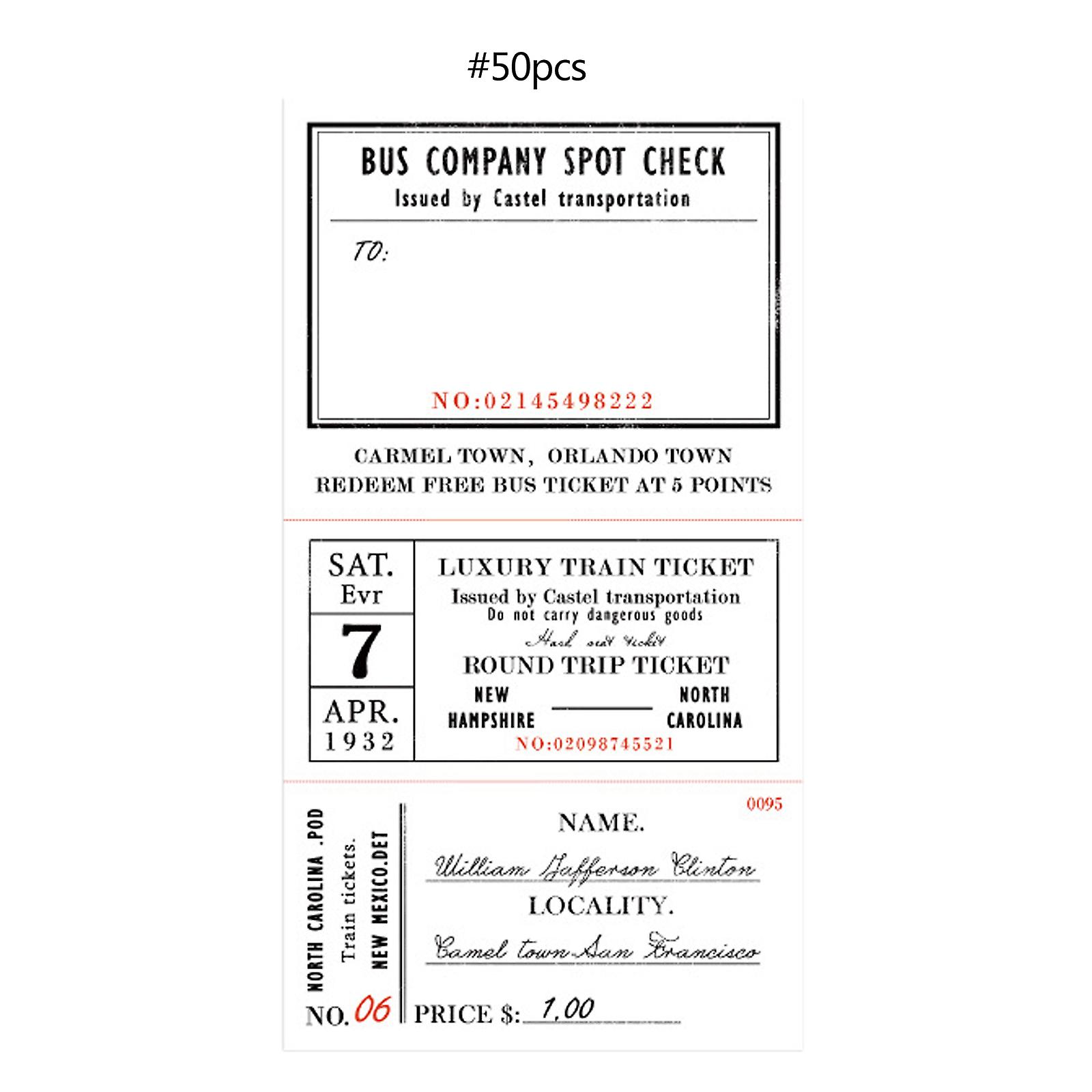 Retro Note Papers for Ideal for DIY Wedding Invitation Scrapbooking Diary Decora