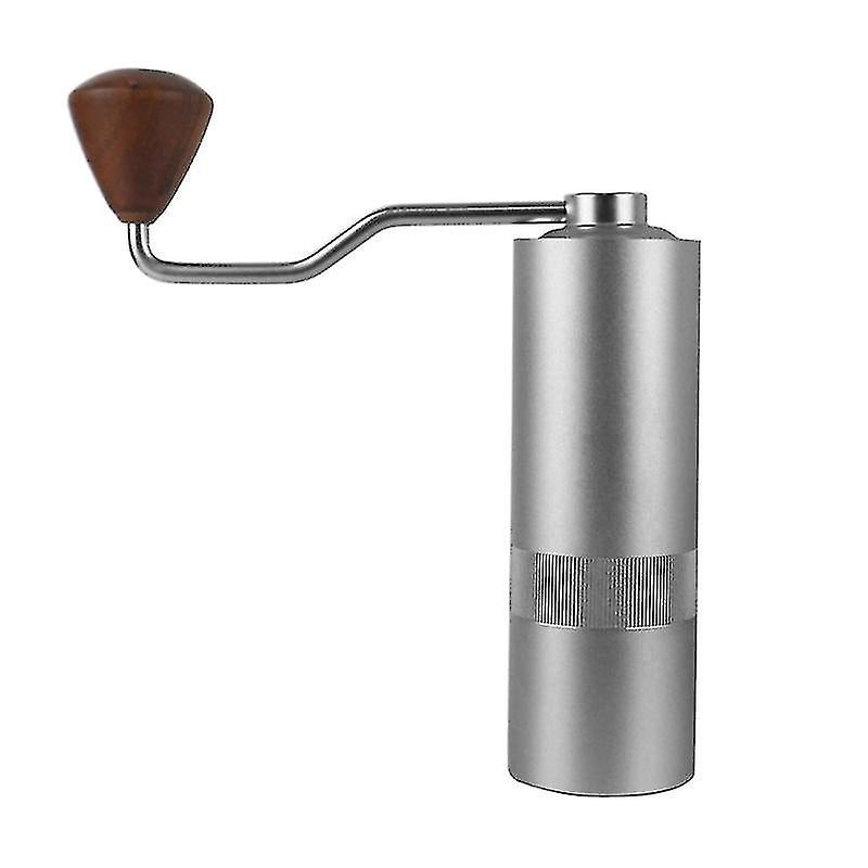 Manual Coffee Grinder 12 Adjustable Stainless Steel Burr Mill Portable Hand