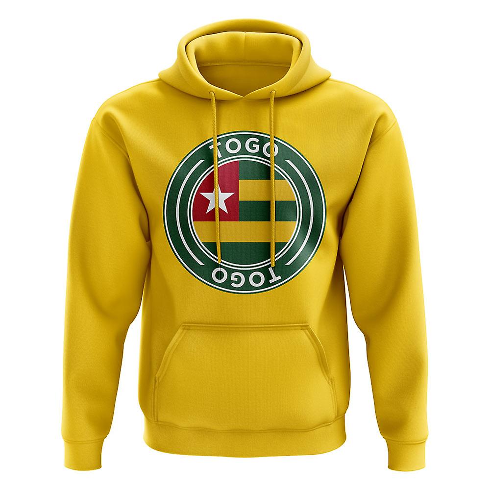 Togo Football Badge Hoodie (Jaune)