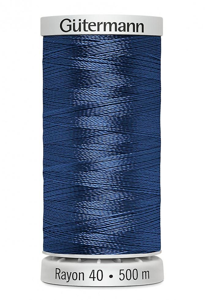 Gutermann No 40 Sulky Rayon Embroidery Thread 500m 1076 - each