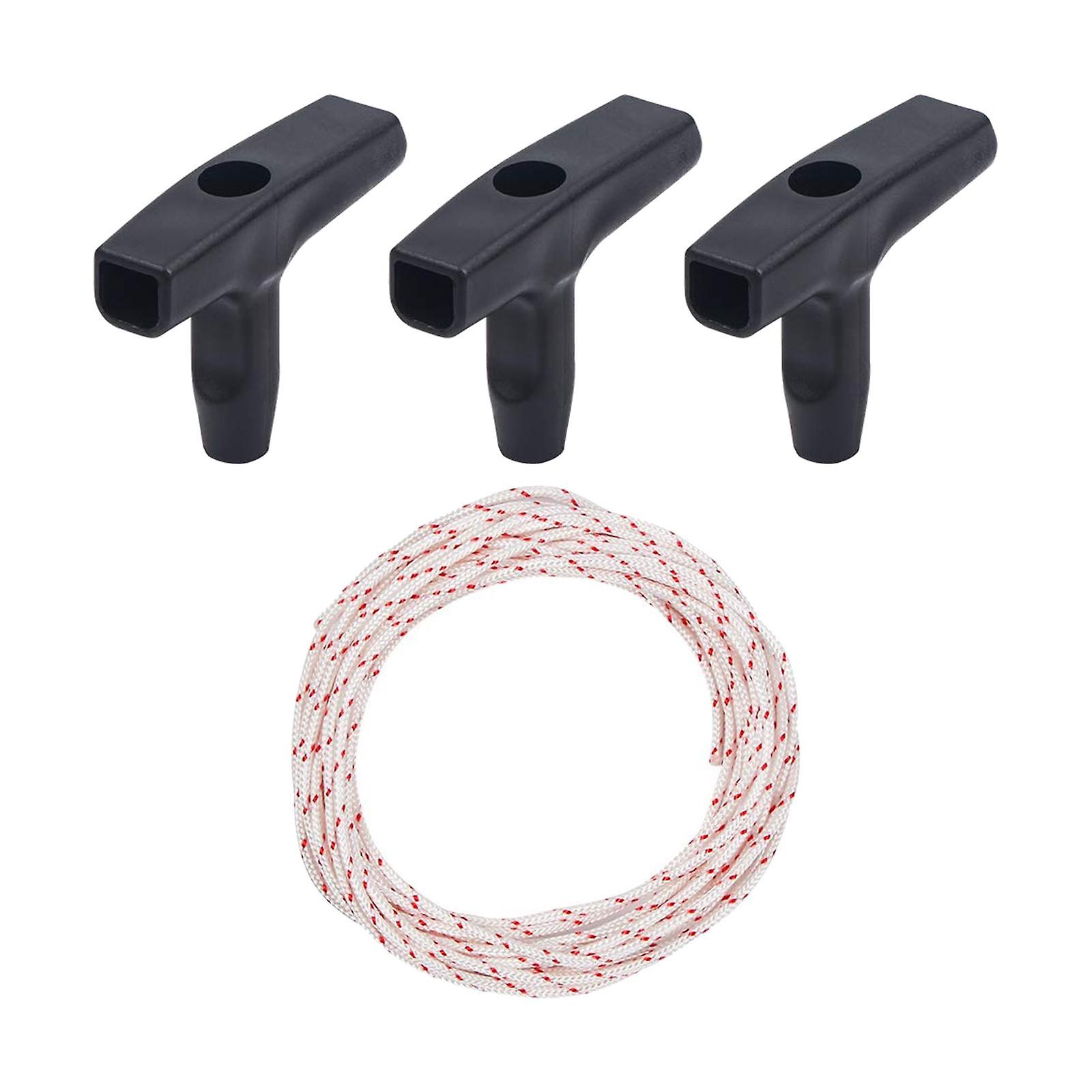 3Pack Recoil Starter Rope 10-Meter Engine Recoil Start Cord Line Rope 3mm