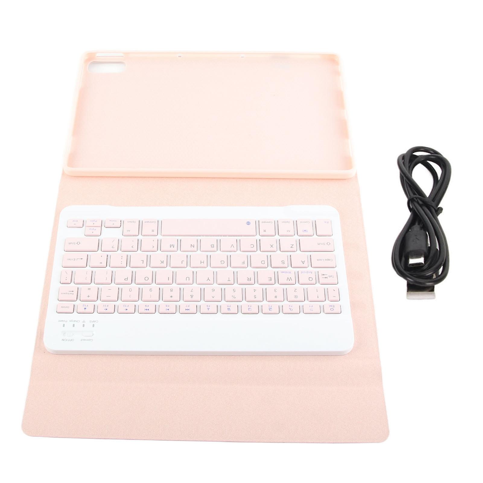 Tablet Keyboard Magnetic Case for Pad Plus 2023 11.5in Tab P11 2nd Gen Slim Wireless Pink