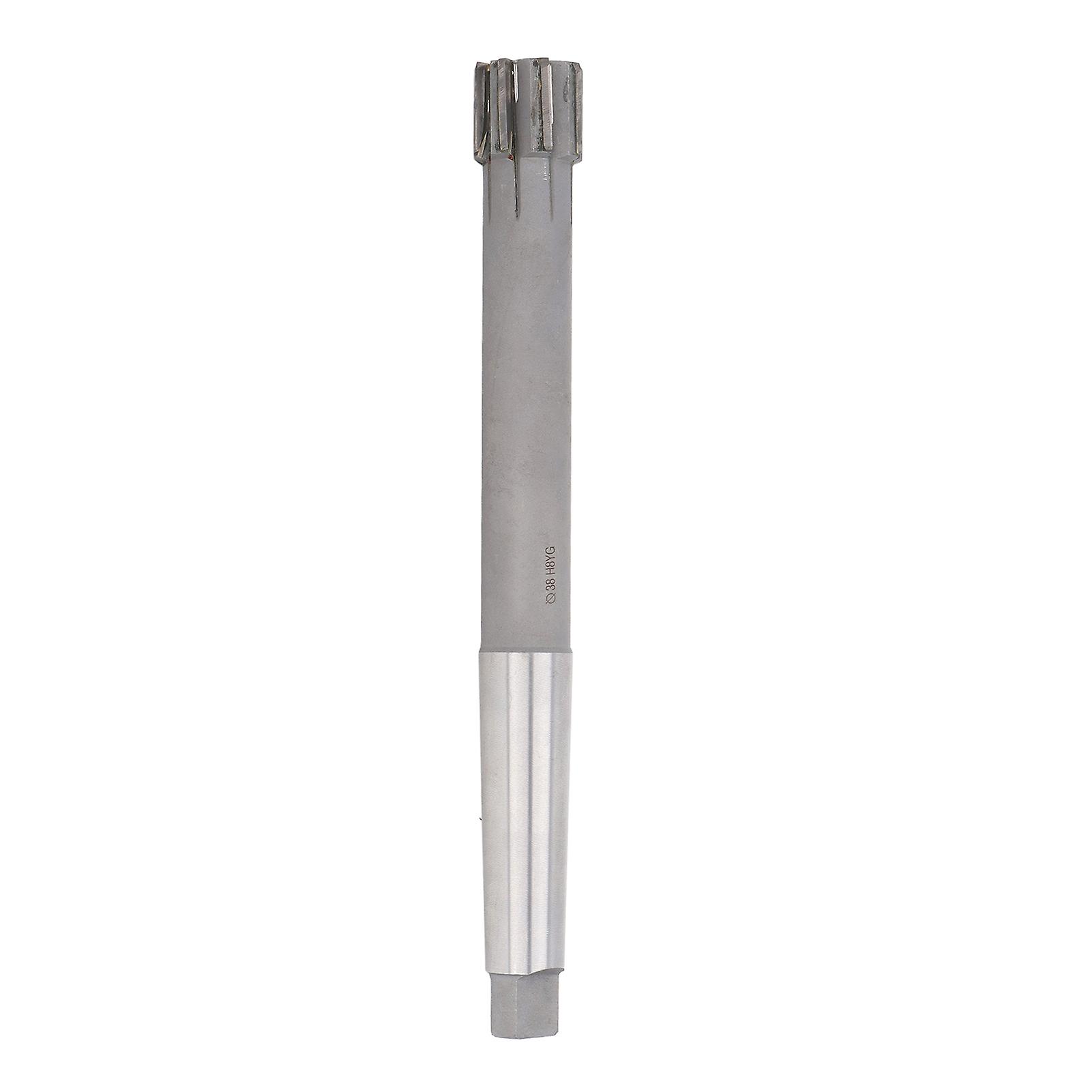 Carbide Chucking Reamer 1 1/2 Taper Shank Straight Flute Industrial Cutting Tool Dia38 H8 YG