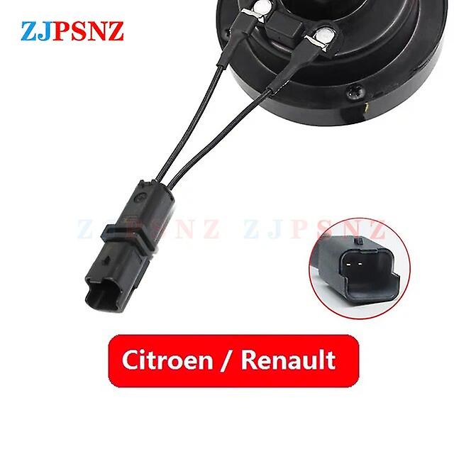 2Pcs Car Horn Plug Universal Snail Horn Socket Dedicated Horns Socket Conversion Plug Adapter Auto Speaker Socket Accessorie~56320