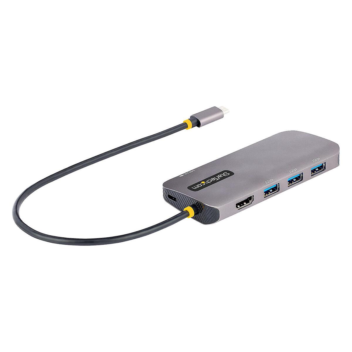 USB-Hub Startech 127B-USBC-MULTIPORT Grau