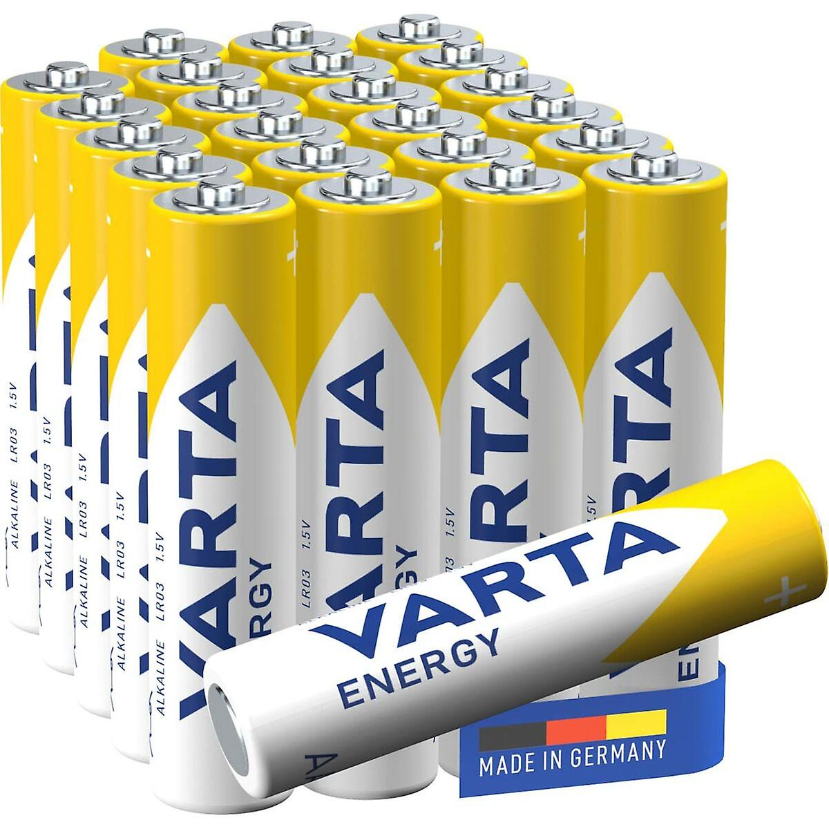 Batterier Varta Alkaline, AAA, 24-pack 1,5 V AAA
