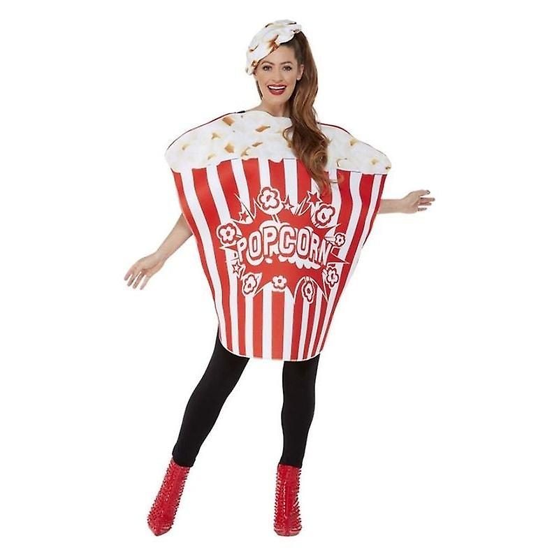 Popcorn Costume Red & White 55010