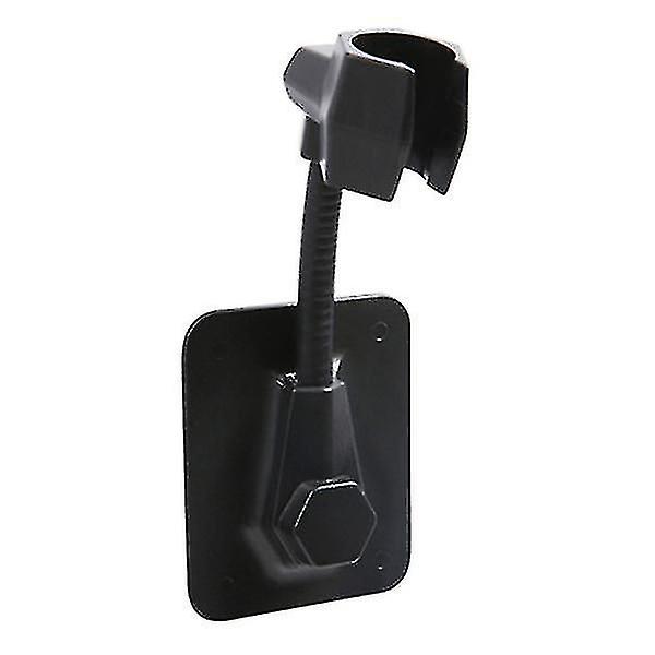 Shower Stand Bathroom Adjustable No-punch Shower Head Base Shelf(1pcs,white)