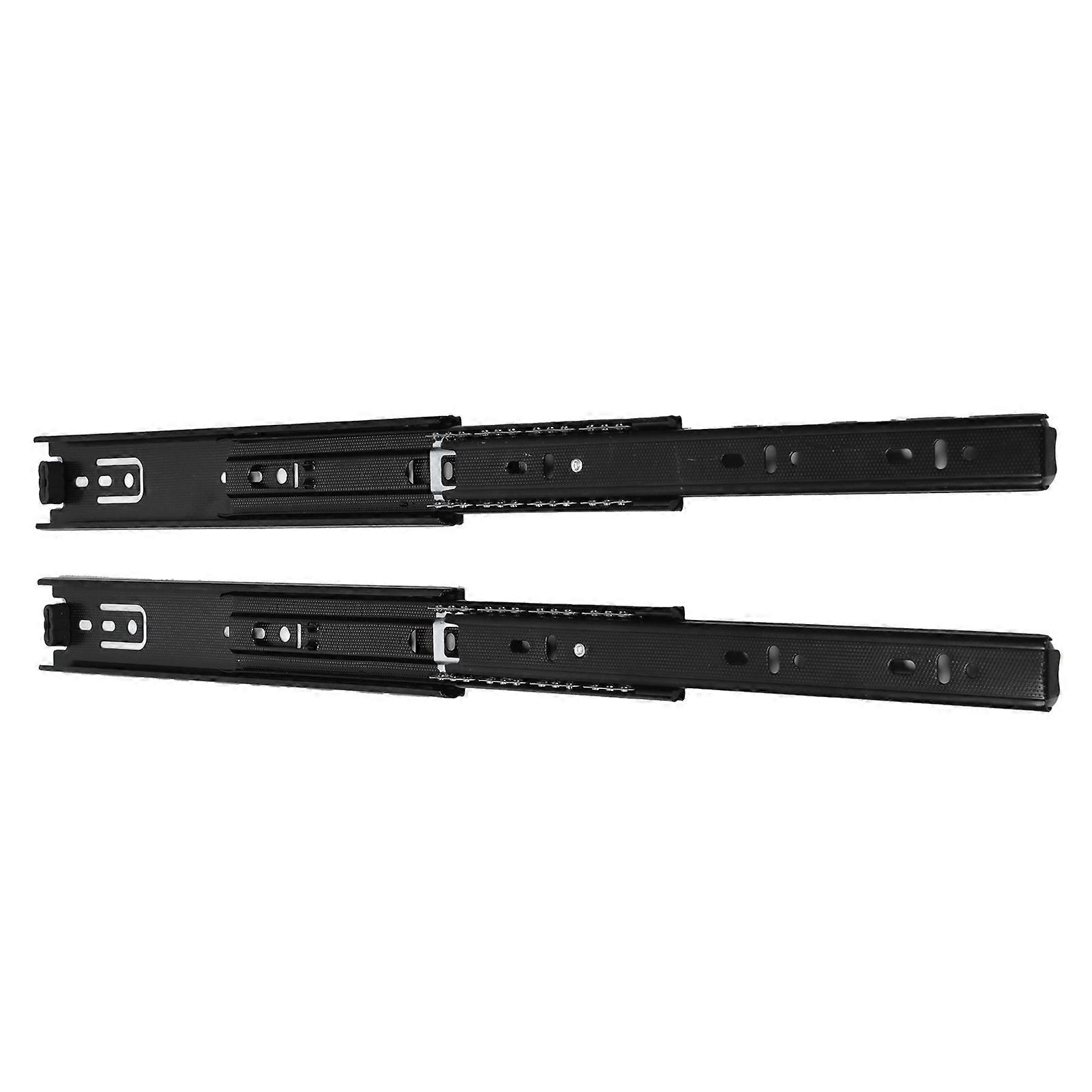 10 Pairs Drawer Slide 3 Sections Extension Large Load Bearing Guide Rail for Home Office10in