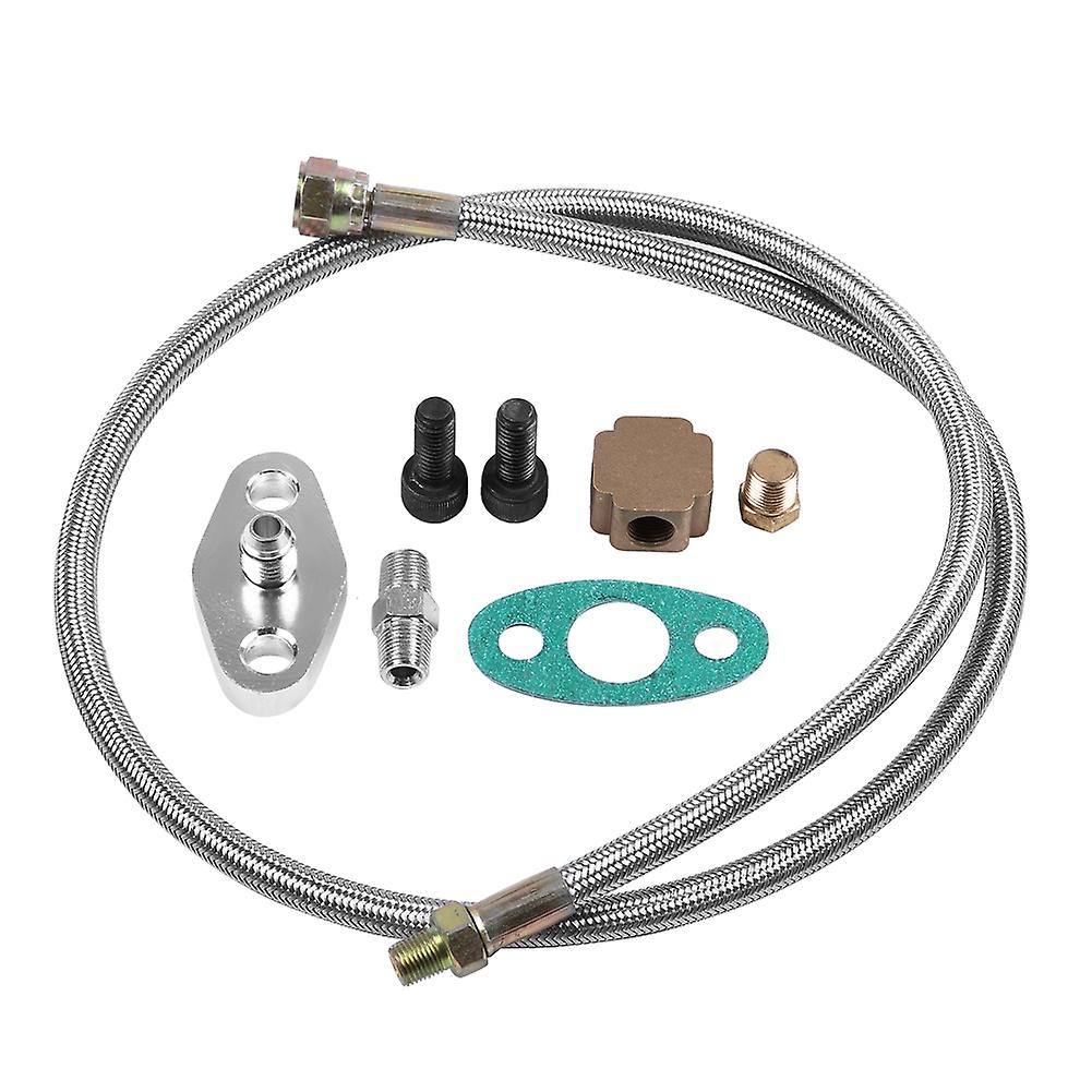 Kit complet d'alimentation en huile turbo pour T3, T4, T3/T4