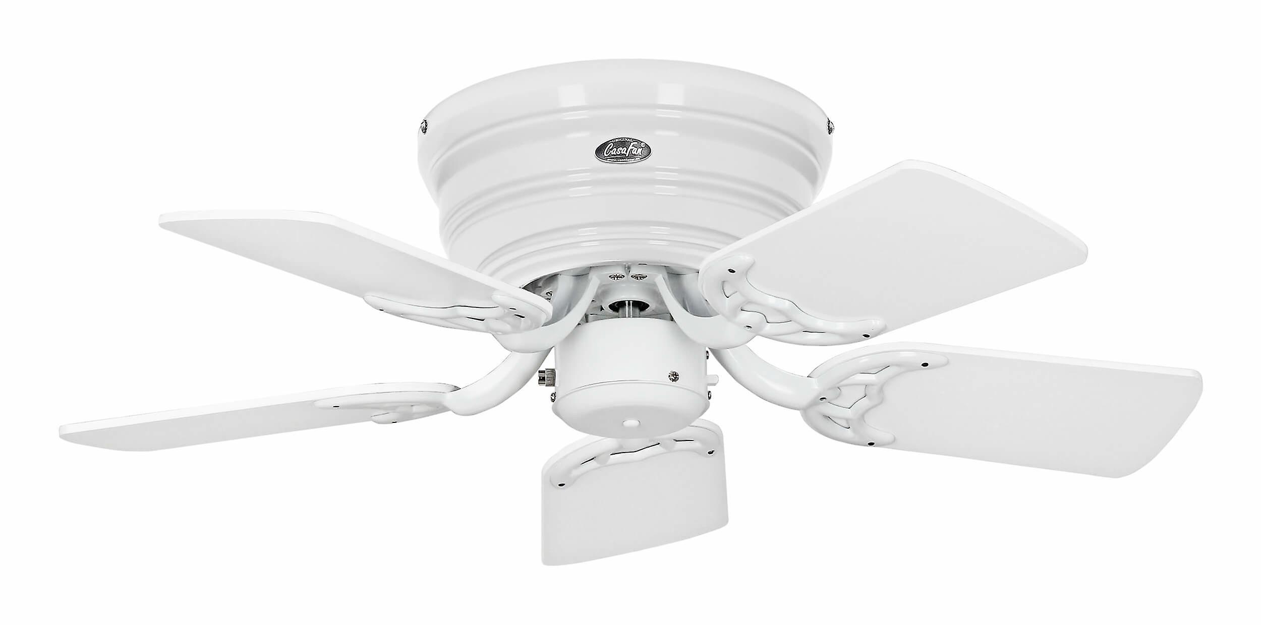 Ceiling Fan Classic Flat III White 75