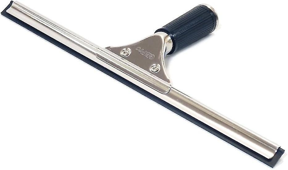Professional Window Squeegee Stainless Wiper with Rubber Blade - 15cm/25cm/35cm/45cm - Windows