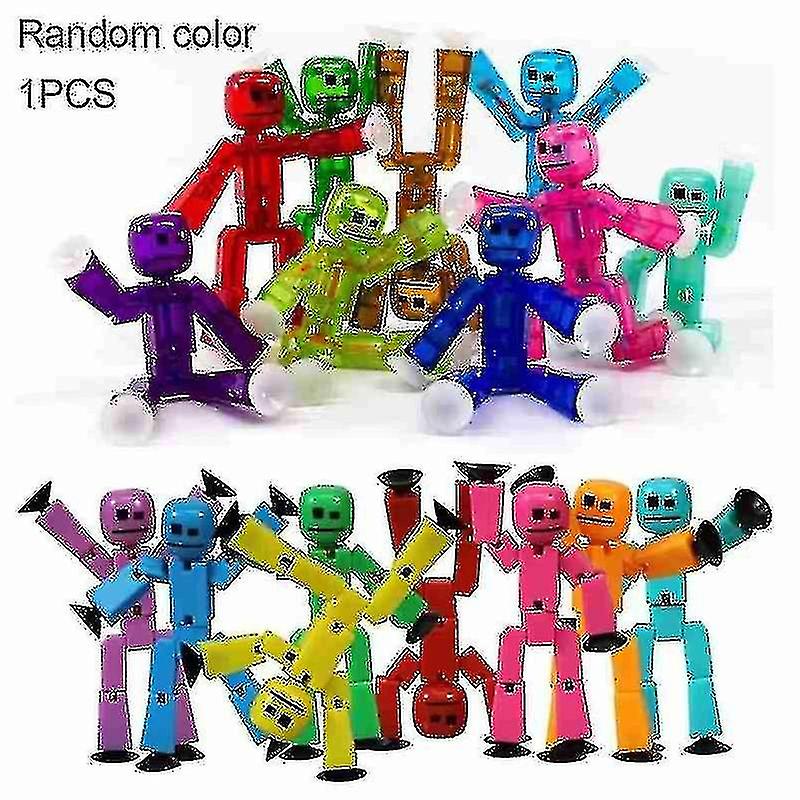 حقيقية محاصر Stikbot روبوت stickbots وقف الحركة الرسوم المتحركة الخريف ألوان جديدة