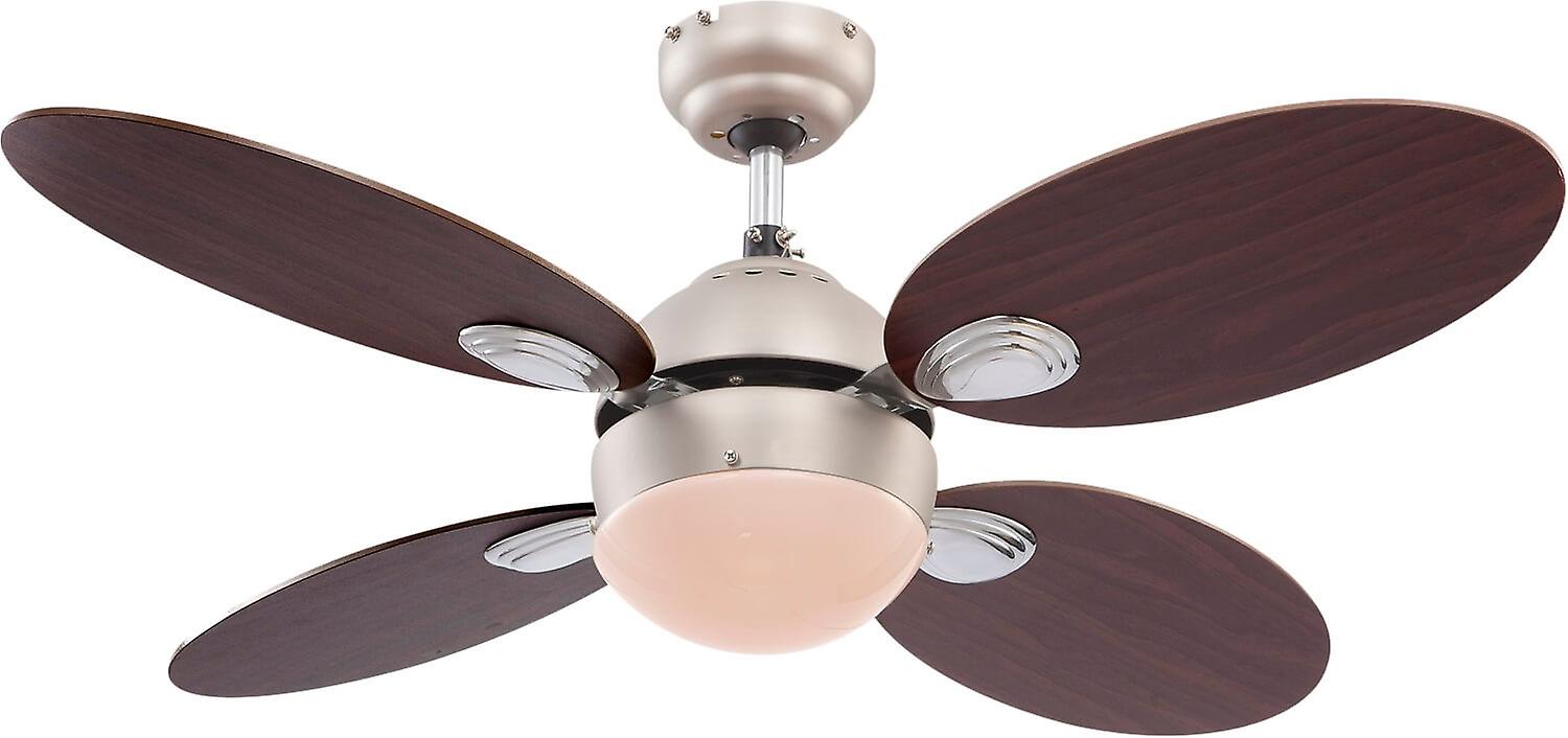 Ceiling fan Wade 106cm / 42" with light and pull cords