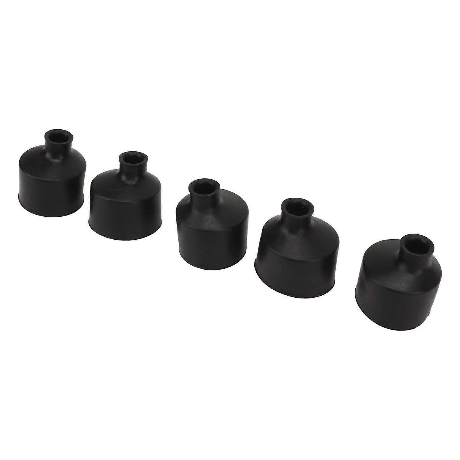 5PCS RC Car Air Filter with Sponge Rubber Universal Air Filter for HSP 1/10 Remote Control Model Vehicle Accessory