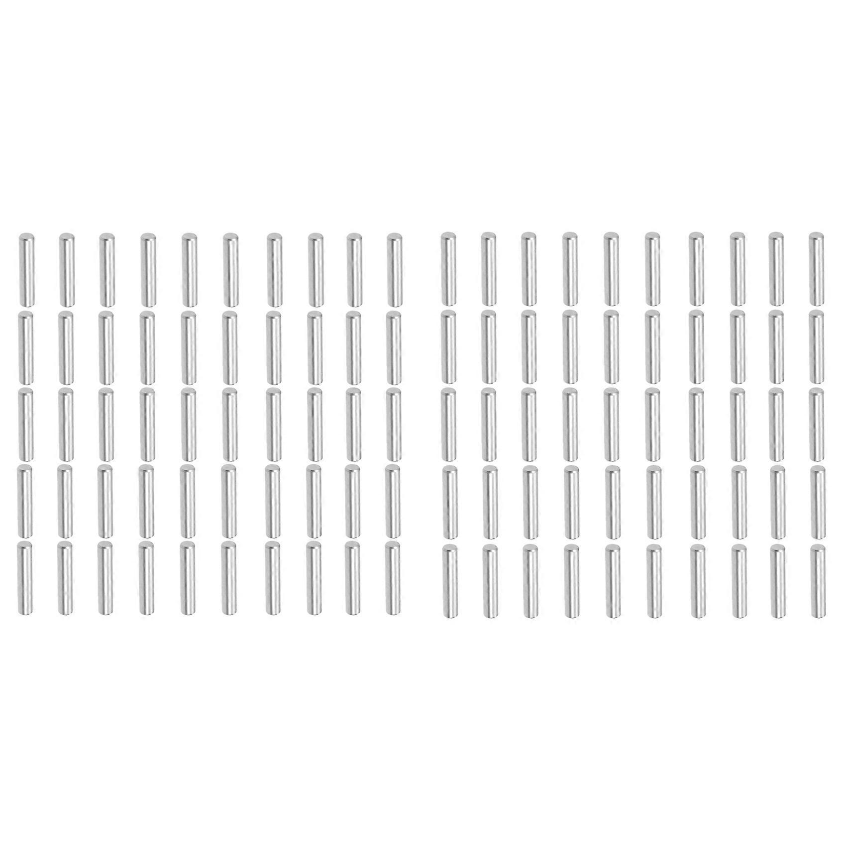100PCS 4X 20mm Pin 304 Stainless Steel Shelf Nail Support Frame Cylindrical Fixed Solid Pin
