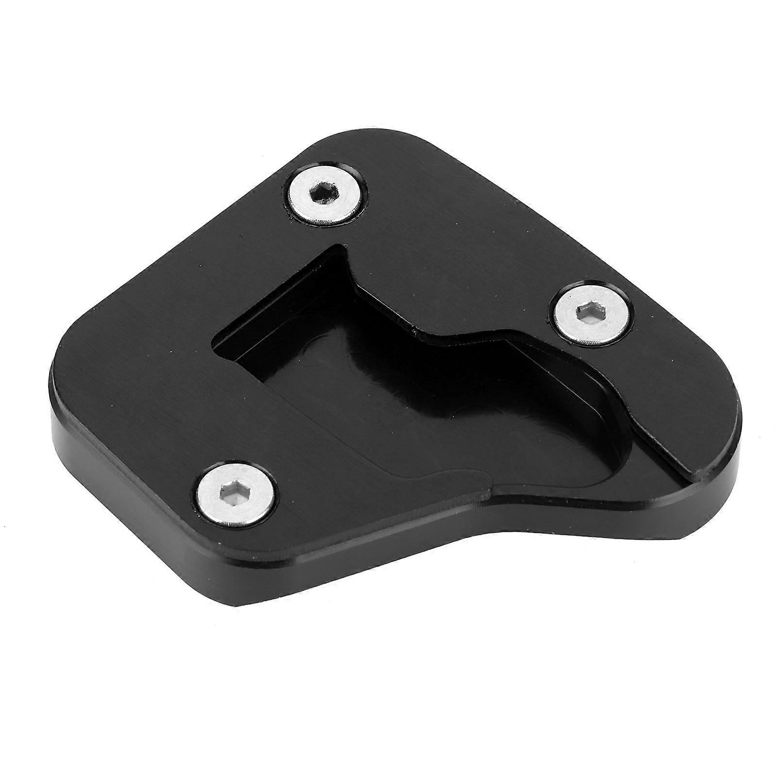 Motorbike Kickstand Sidestand Extension Enlarger Pad Fit for SUZUKI HAYABUSA GSXR 1300R 0819Black E2U711