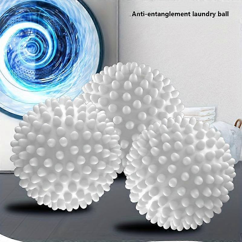 6pcs, Laundry Ball, Reusable Anti-winding Laundry Washing Ball, Laundry Dryer Ball, Washing Machine Fabric Softener Ball, Laundry Drying Ball, Deconta