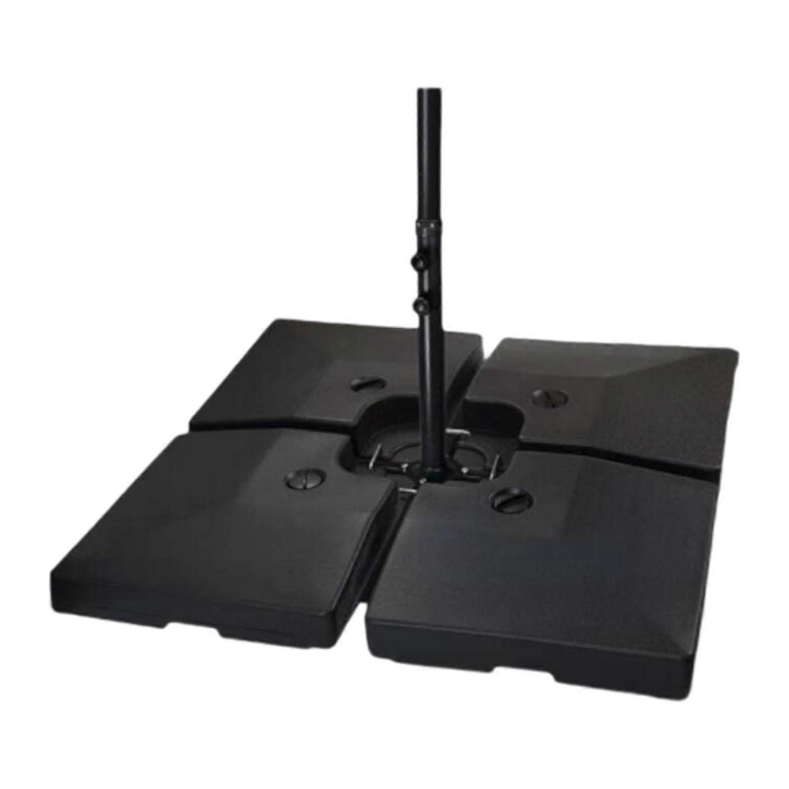 حامل مظلة على قاعدة مظلة الفناء، حامل مظلة على قاعدة مظلة الفناء والبركة، حامل مظلة مربع مع قضيب