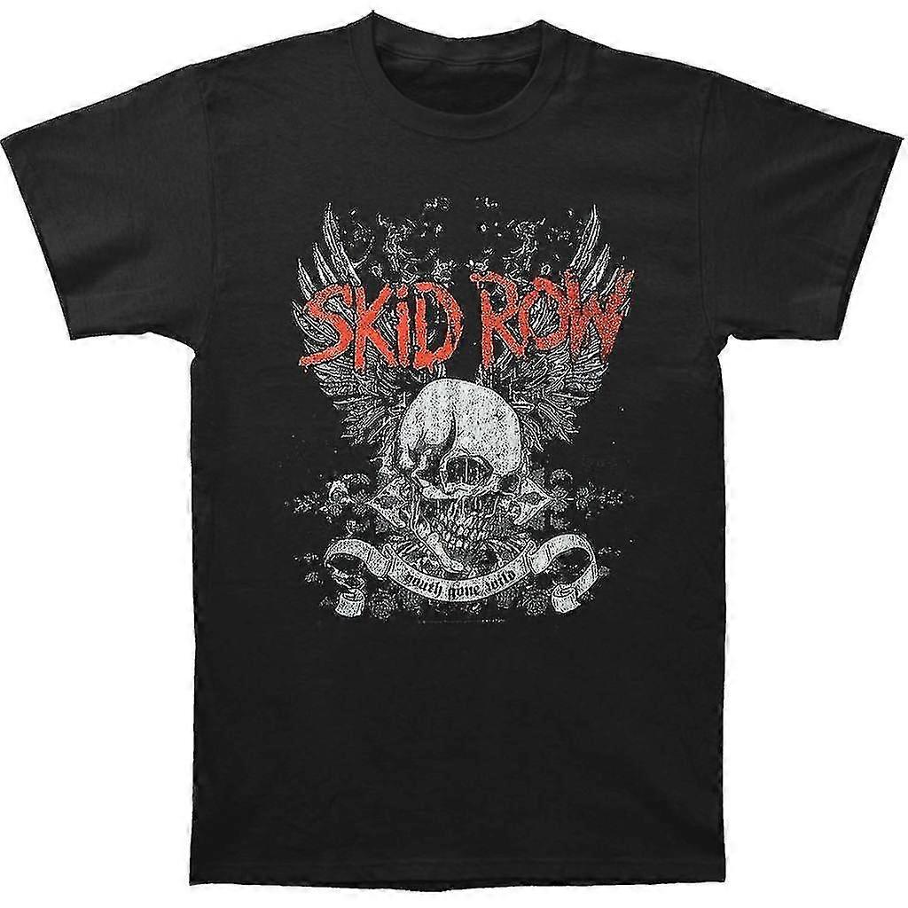 Camiseta Skid Row Skull Wings