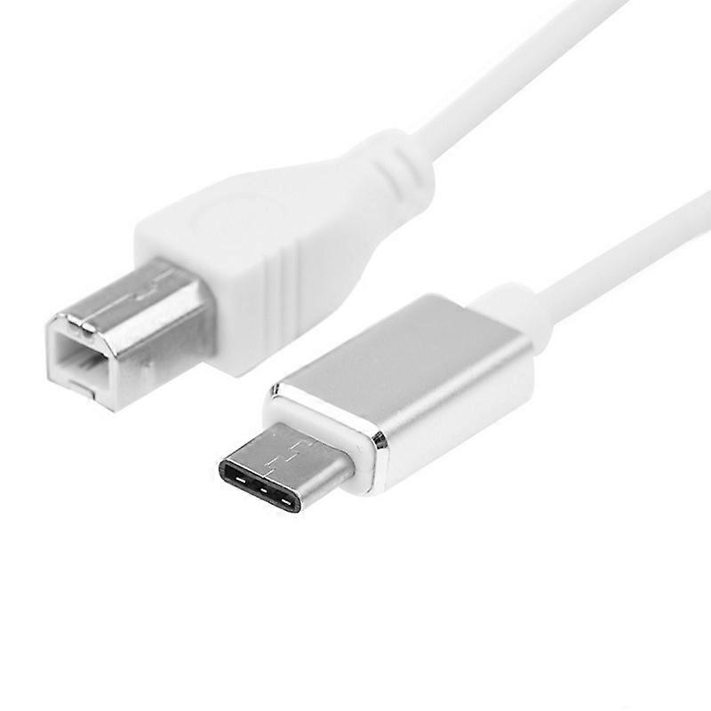 Usb Type B Midi Cable To Type C Connector Adapter Cable Piano Audio Cable