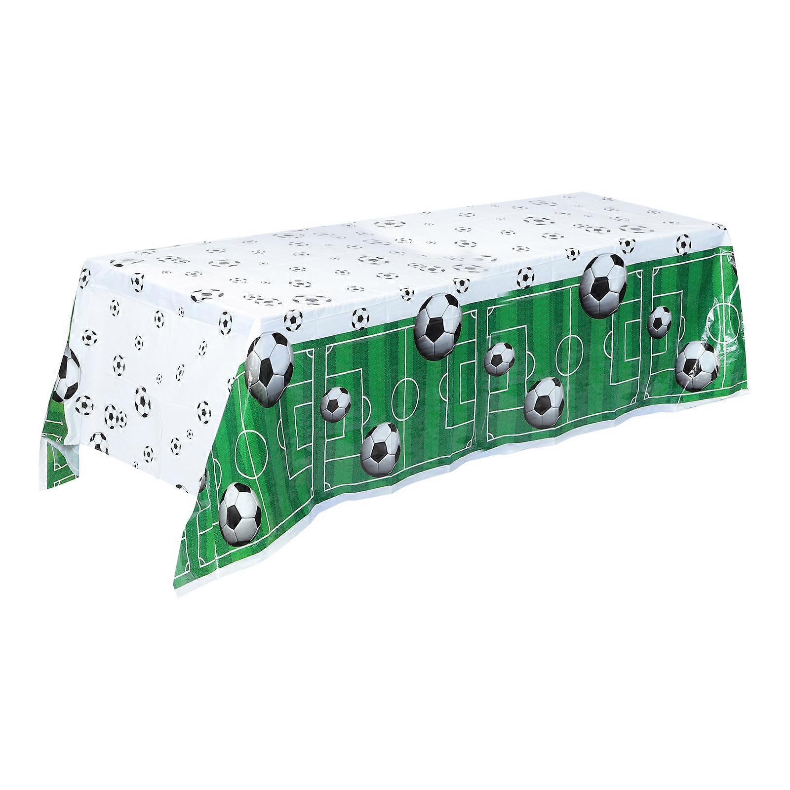 Dinning Table Tablecloth Decorative Sports Theme Table Cloth for Kitchen