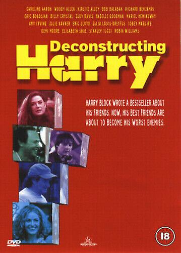 Deconstructing Harry DVD (2002) Woody Allen cert 18 - Region 2