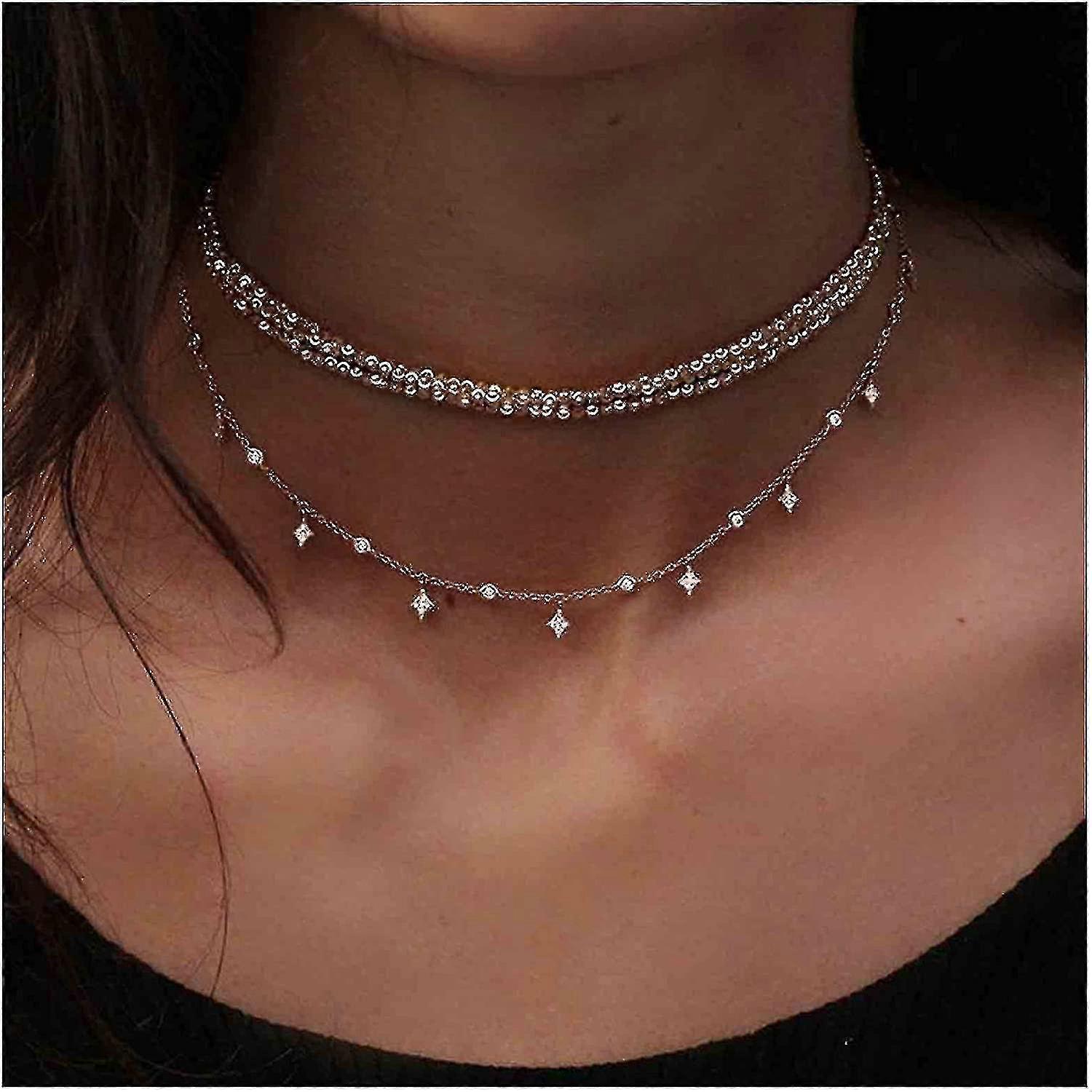 Boho Laye Necklace Vinta Collar Necklace