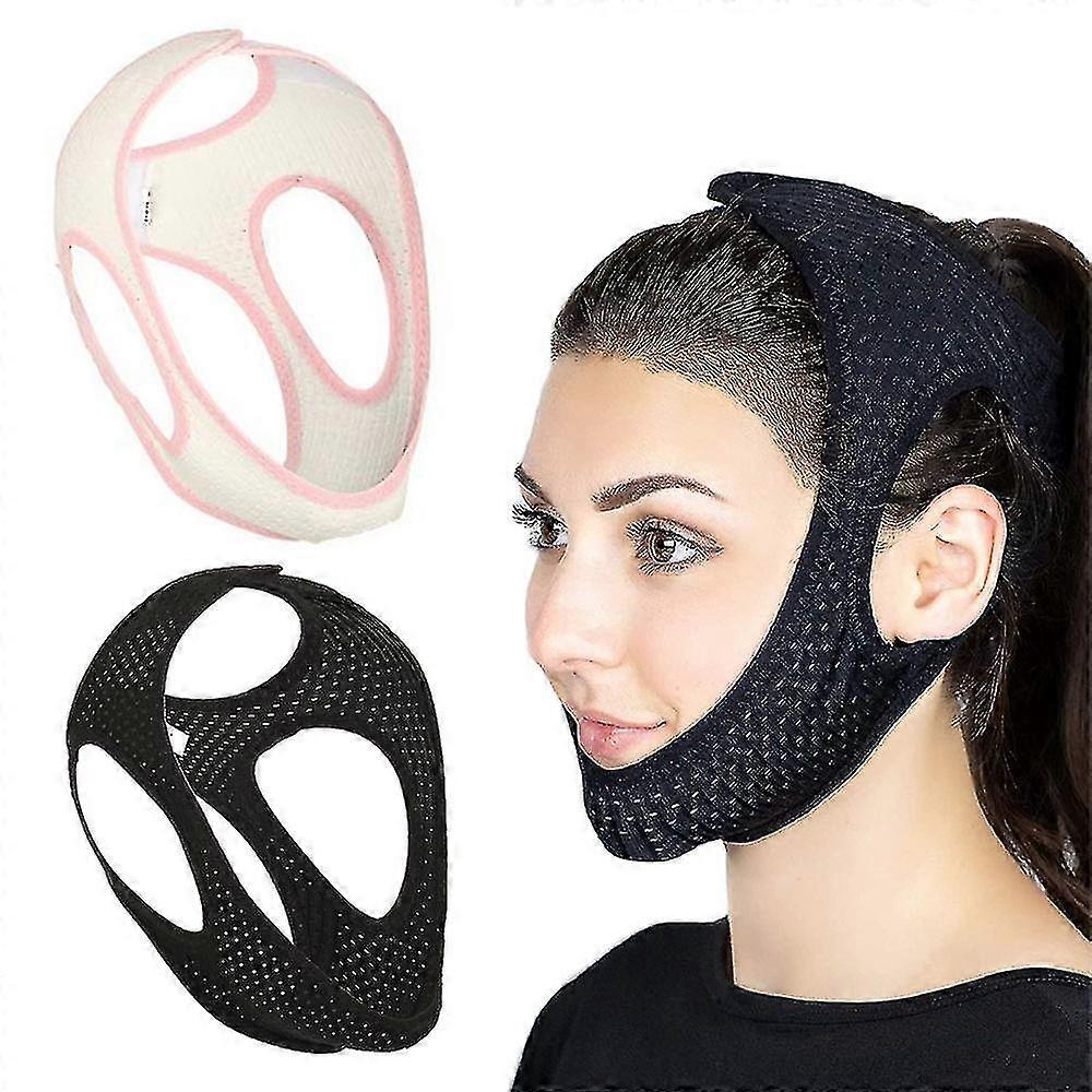 Adjustable Anti Snoring Chin Strap For Sleep Snore Reduction
