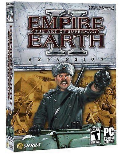 Empire Earth 2 Art - Supremacy Exp. Pk.  Game - PC CD - New & Sealed