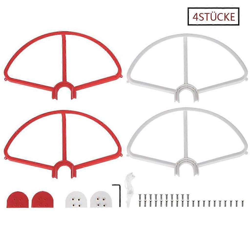 PIAO 4pcs Propeller Guards for DJI Phantom 3 Standard, Advanced and Professional Quick Release Disconnect Propeller Protector