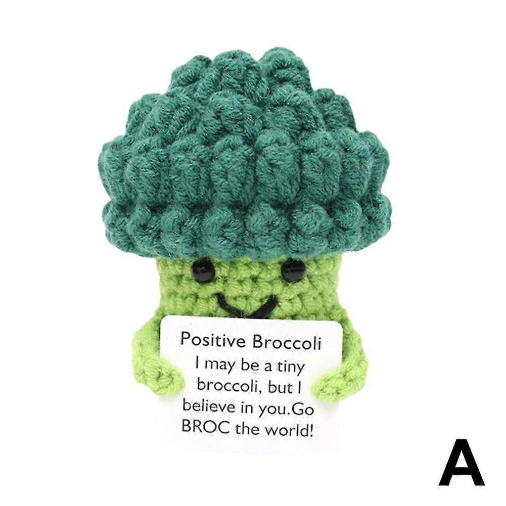 Yarn Knitting Vegetables Hand-knitted Wool Crocheted Doll Pendant Fun Gift