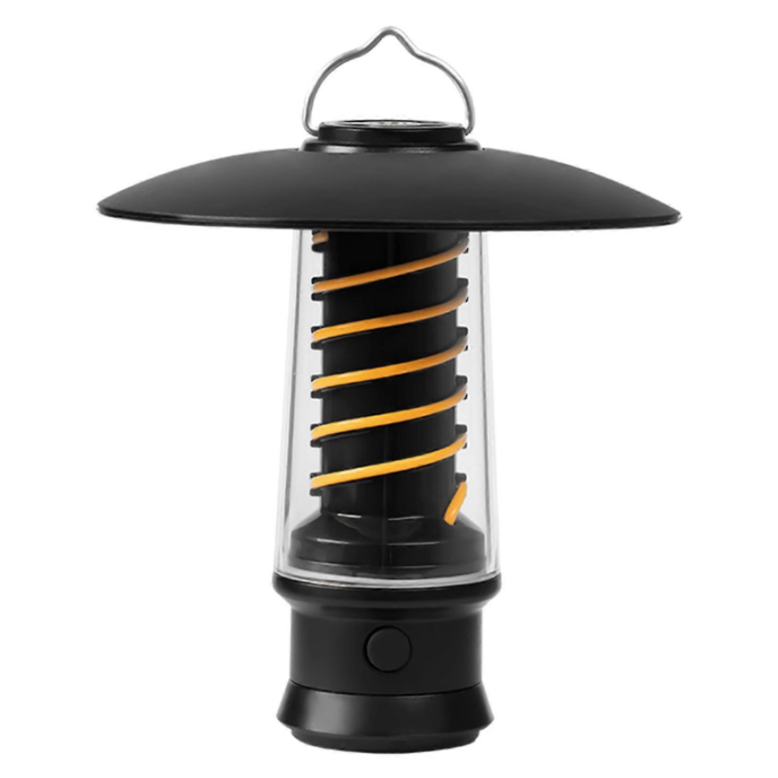 Led Camping Lamp, Retro Camping Lantern, Dimmable With 3 Light Modes, Rechargeable Portable Camping Light, Ipx5 Waterproof Tent Lamp With Torch