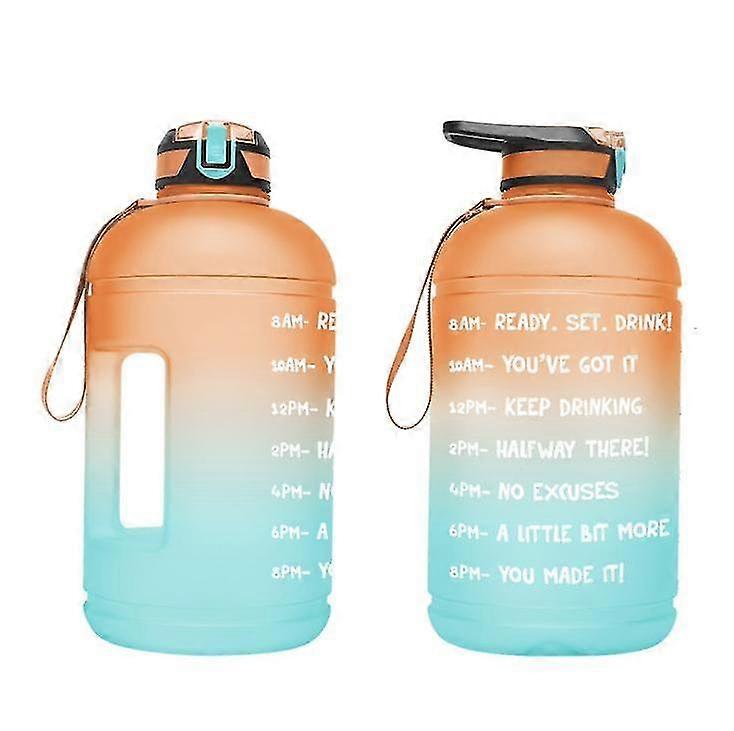 3.78l Two-color Gradient Sports Bottle