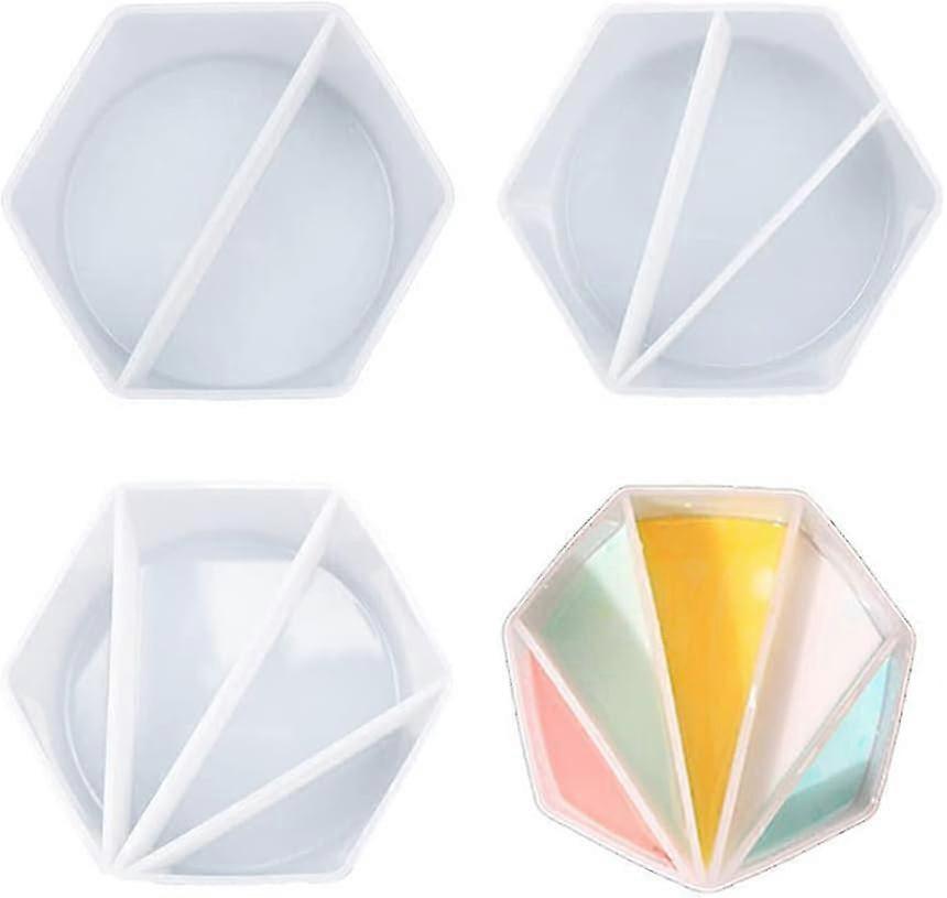 Paint Pour Cup Split Cups - Reusable Silicone Split Pouring Cups (6 Pack)