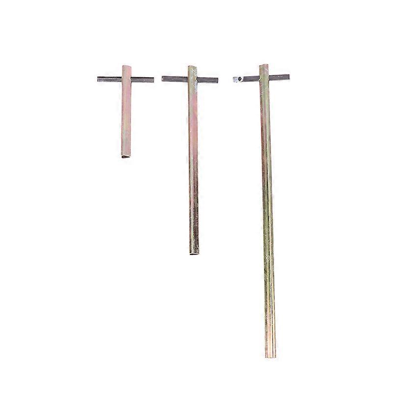 Llave triangular para ascensor, llave de 100/200/300 mm, destornillador triangular, tipo extendido, llave triangular profesional para puerta de ascensor.