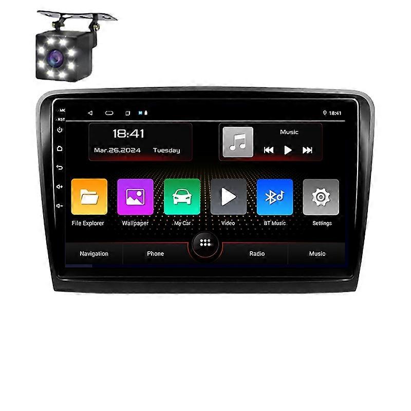 Android For Skoda Superb 2 B6 2008 - 2015 Car Multimedia Radio Wireless Carplay Navigation GPS