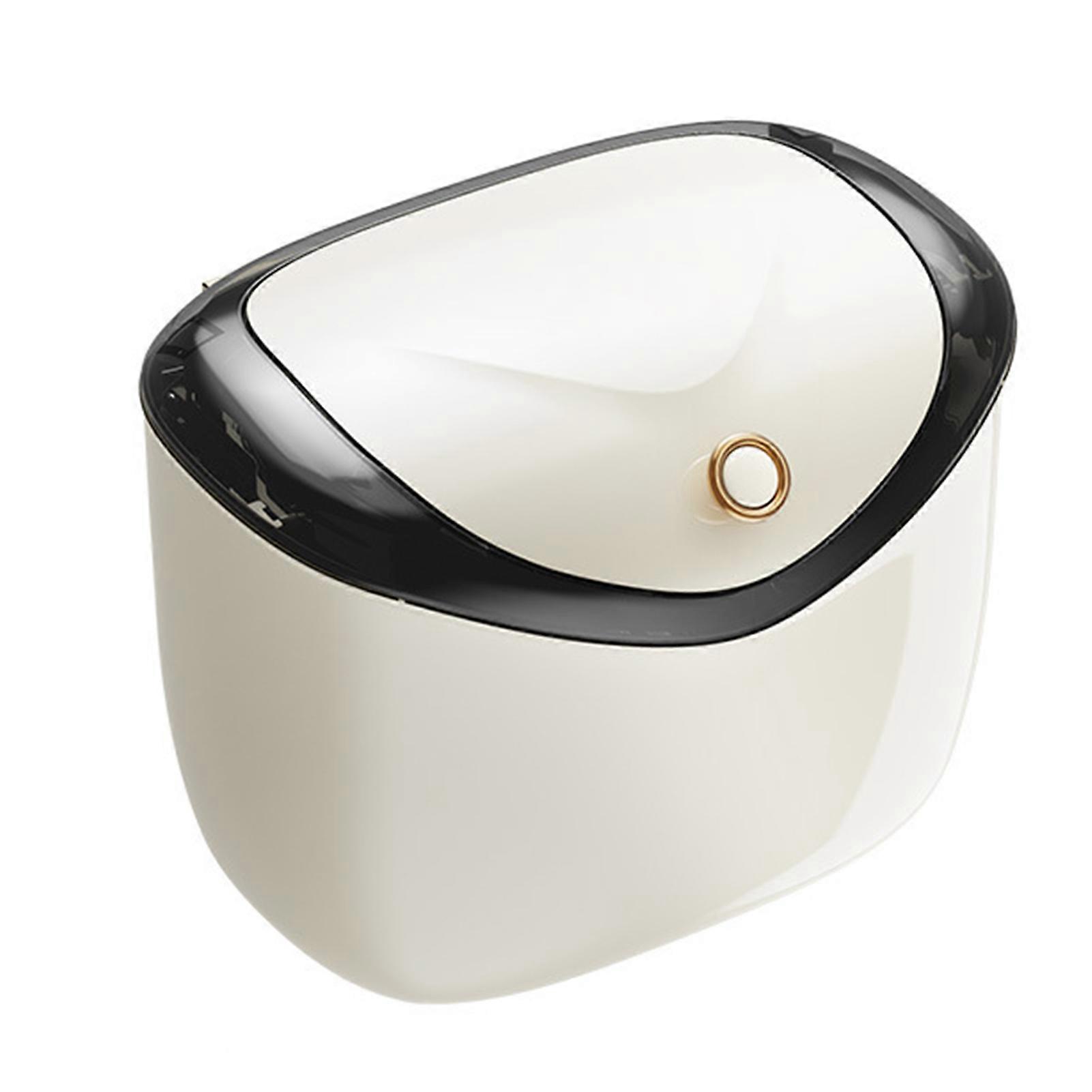 Kitchen Wall-mounted Garbage Can Load-beraing Sliding Closure Practical Ash-bin for Bathroom