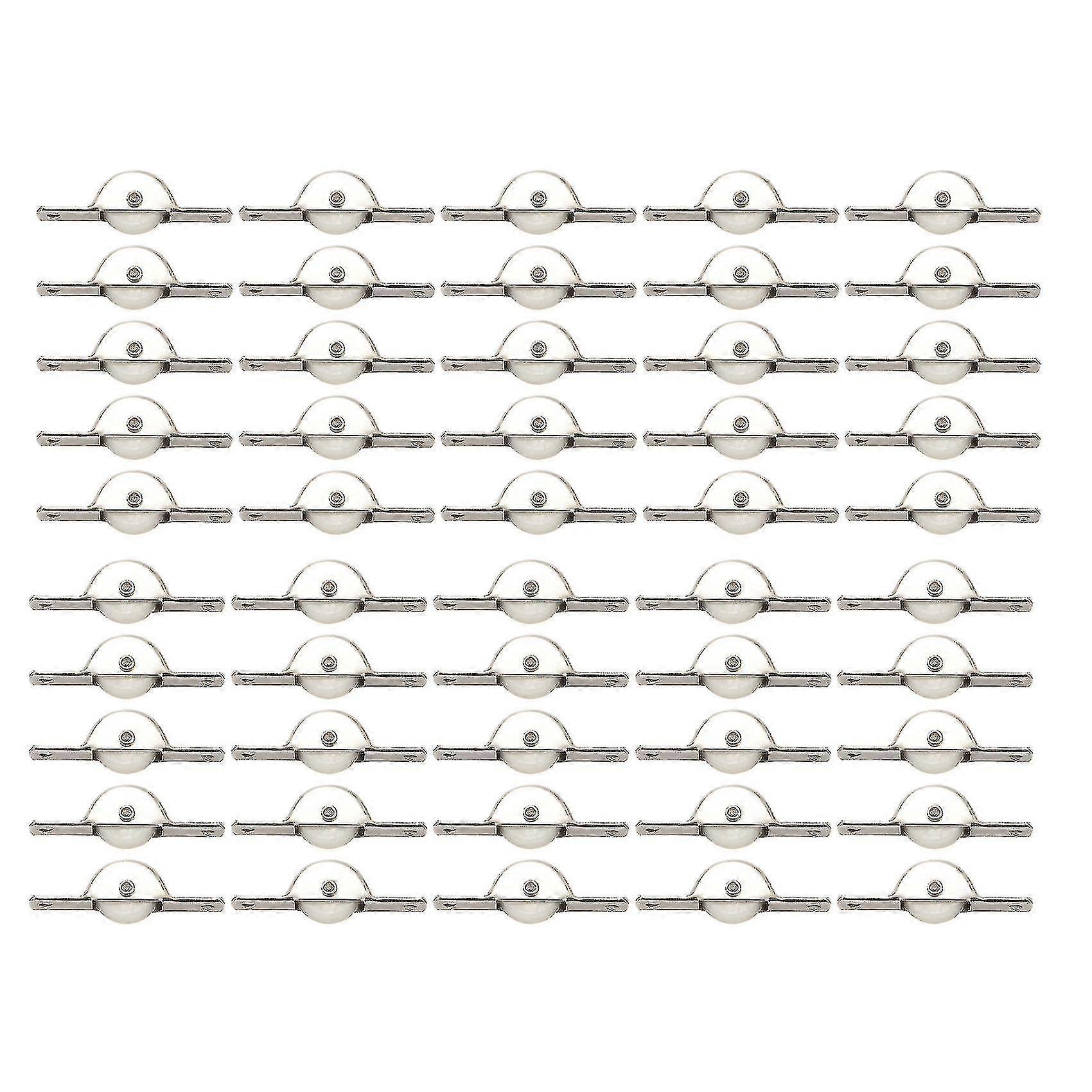 10pcs Door Cupboard Drawer Bin Single Nylon Sliding Pulley Wheel