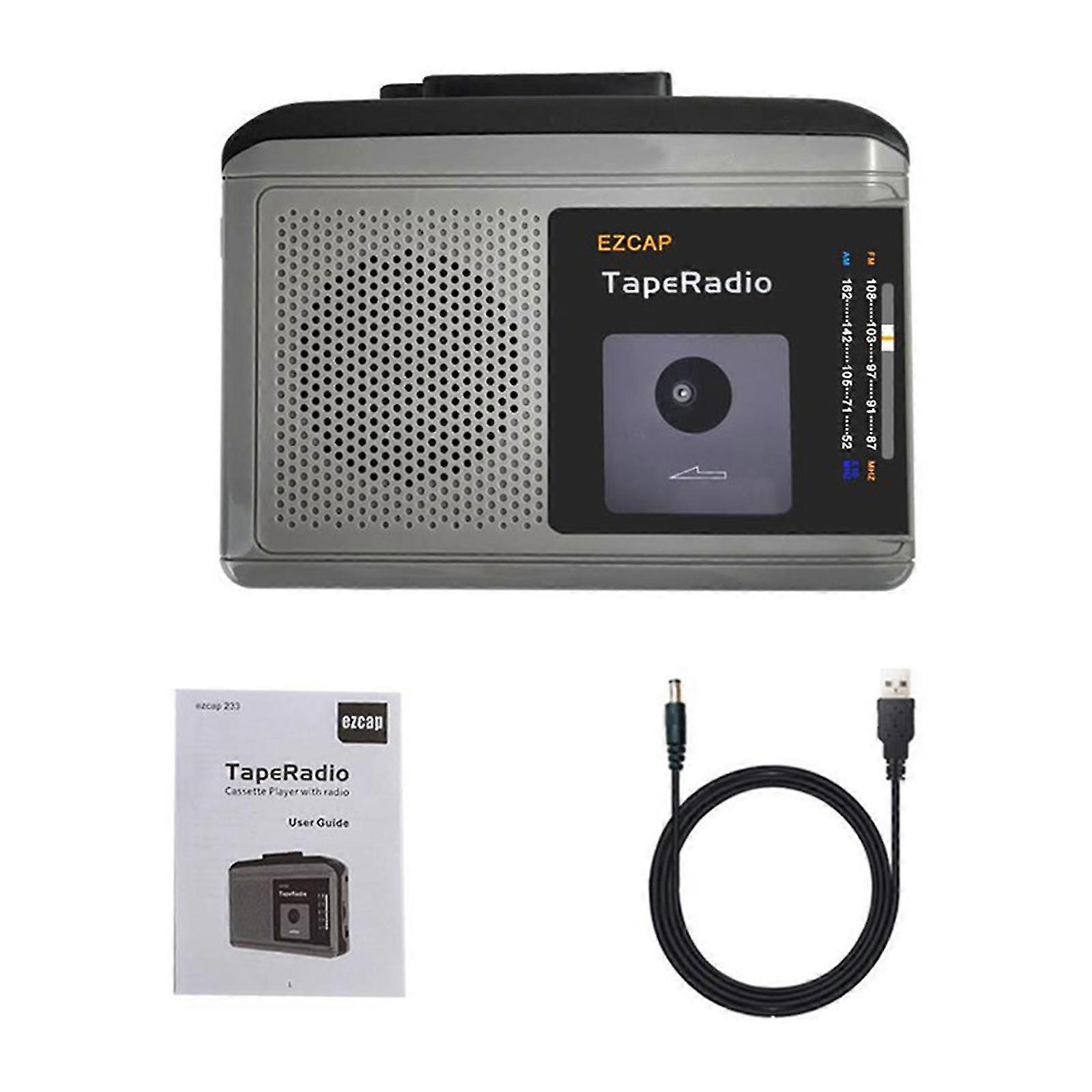 Lettore cassette Fm Am Radio Vintage Tape Players USB 5V per alimentazione DC