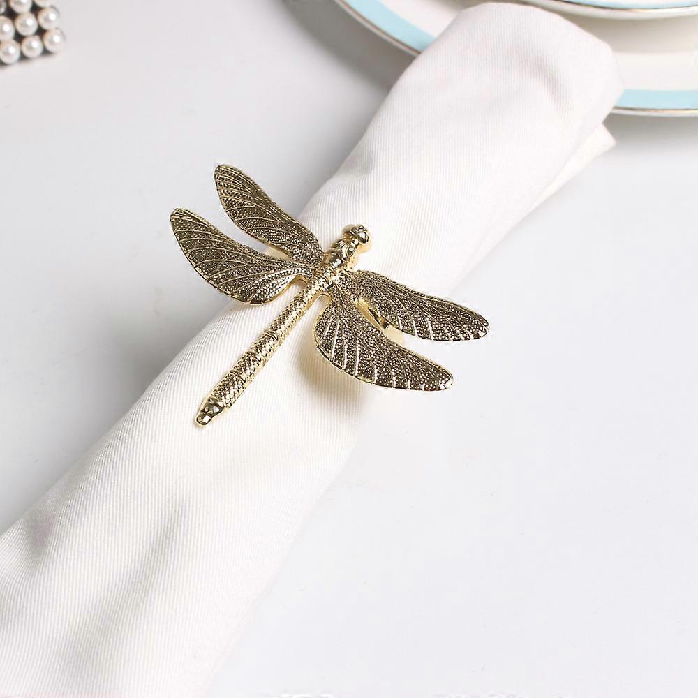 Metal Napkin Rings Set Of 12 Dragonfly Napkin Ring Holders