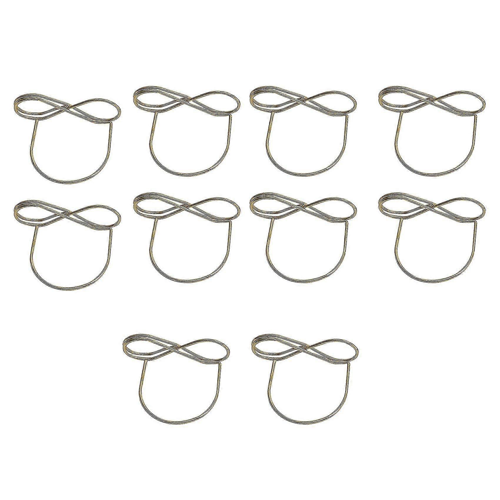 20pcs Table Number Holder Stands Place Card Holder Bow Shape Table Number Holder Metal Place Card H-Yvan